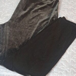 Talbots Black Velvet Pants size 12